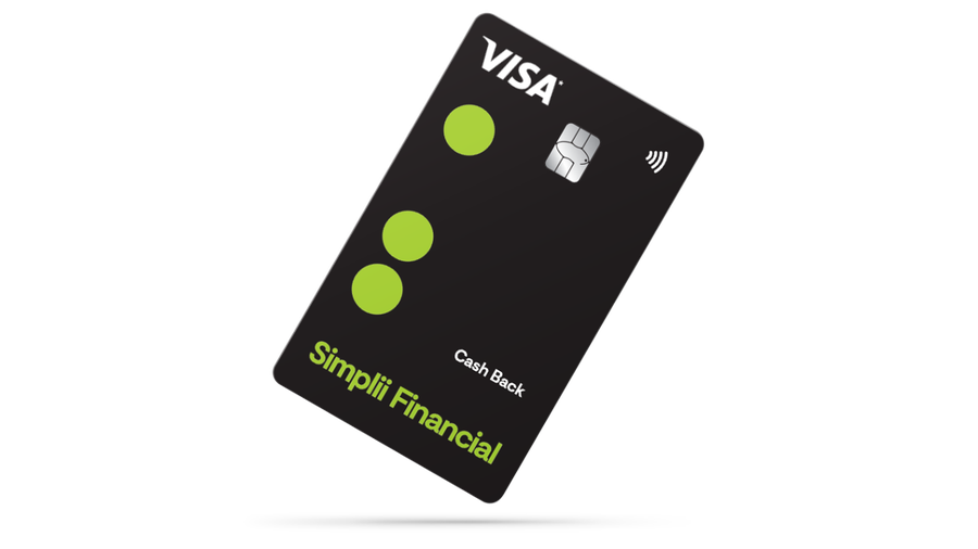 Simplii Financial Cash Back Visa credit card